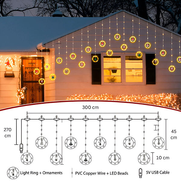 Božićni LED prstenovi (3m) | JOLLYRINGS