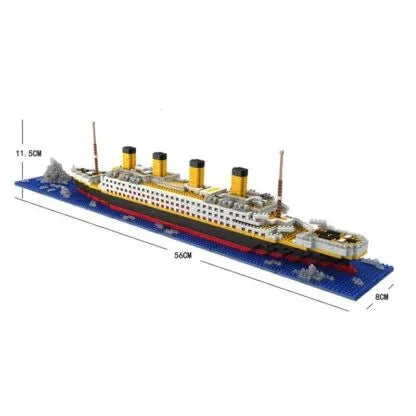 Titanic komplet kockica za sastavljanje | TITANICBLOCKS